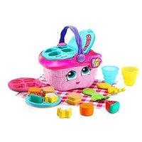 Leapfrog Shapes & Sharing Picnic Basket - Pink