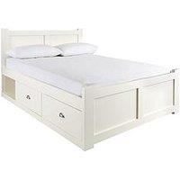 Very Home Geneva Bed Frame With Mattress Options (Buy And Save!) - Fsc Certified - Bed Frame With Platinum Pocket Mattress