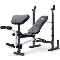 Marcy Folding Standard Weight Bench With Rack