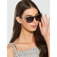 Ray-Ban Chris Square Sunglasses - Rubber Black