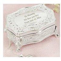 The Personalised Memento Company Bespoke Antique Trinket Box