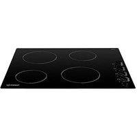 Indesit Ri860C 60Cm Built-In Ceramic Hob - Black - Hob With Installation