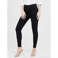 Levi'S 720 High-Rise Super Skinny Jeans - Black Celestial