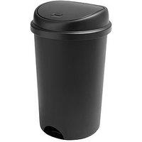 Addis Touch-Top 50-Litre Bin - Black