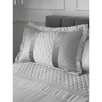 Catherine Lansfield Set Of 2 Sequin Cluster Pillow Shams - Silver