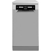 Hotpoint Hsfo3T223Wxukn 10-Place Slimline Dishwasher With Quick Wash And 3D Zone Wash - Inox