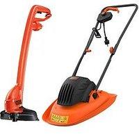 Black & Decker 1200W Hover Mower + Gl250 250W Strimmer Twinpack