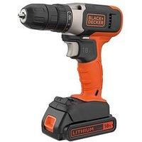Black & Decker 18V Drill Driver Bcd001C1-Gb