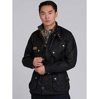 Barbour International Original Wax Jacket - Black