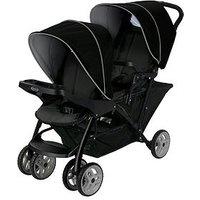 Graco Stadium Duo Tandem Stroller - Black/Grey
