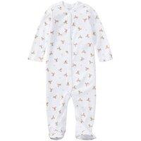 Polo Ralph Lauren Baby Girls Classic Bear Print All In One - White