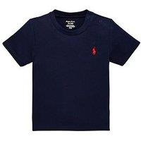 Polo Ralph Lauren Baby Boys Classic Short Sleeve T-Shirt - Navy