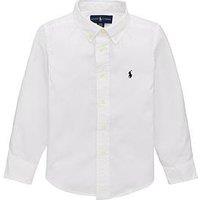 Ralph Lauren Boys Custom Fit Classic Oxford Shirt - White