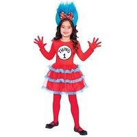 The Cat in the Hat Kids Fancy Dress Dr Suess Twins Boys Grils  Book Day Costumes