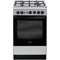 Indesit Is5G1Pmss 50Cm Gas Single Oven Cooker - Silver