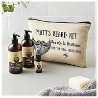 The Personalised Memento Company Personalised Beard Kit