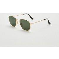 Ray-Ban Hexagonal 0Rb3548N Sunglasses - Gold