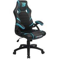 Brazen Puma Pc Gaming Chair - Black And Blue