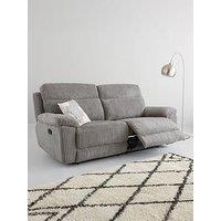 Baron Fabric 3 Seater Manual Recliner Sofa