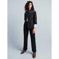 Levi'S Ribcage Straight Ankle Jeans - Black Sprout