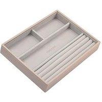 Stackers Classic 4 Section Tray - Taupe