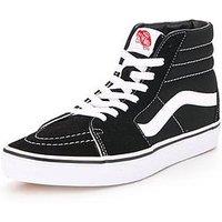 Vans Womens Sk8-Hi Trainers - Black/White