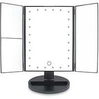 Rio 24 Led Touch Dimmable 3 Way Makeup Mirror With 2 & 3X Magnification