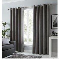 Fusion Sorbonne Lined Eyelet Curtains