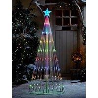 Very Home 5.5Ft Waterfall Led Indoor/Outdoor Christmas Tree Light