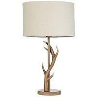 Very Home Antler Table Lamp