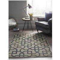 Very Home Avanti Rug - Cream/Blue