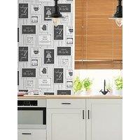 Contour K&B Framed Quotes Black/White Wallpaper