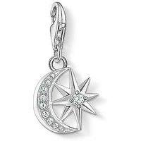 Thomas Sabo Zirconia Star & Moon Charm