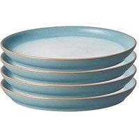 Denby Azure Haze Coupe Dinner Plates (Set Of 4)