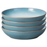 Denby Azure Haze Set Of 4 Pasta Bowls