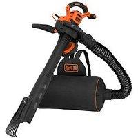 Black & Decker 3000W Corded Blow Vac, Back Pack & Rake
