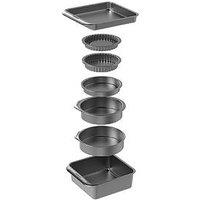 Masterclass Smart Space 7Pc Stacking Non-Stick Baking & Pastry Set