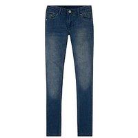 Levi'S Girls 711 Skinny Jeans - Mid Wash