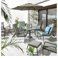 Very Home Cannes 11-Piece Dining Set Garden Furniture