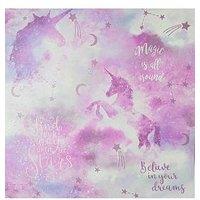 Arthouse Glitter Galaxy Unicorn Wallpaper