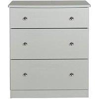 Swift Verve Ready Assembled 3 Drawer Deep Chest - Fsc Certified