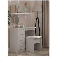 Swift Verve Ready Assembled Dressing Table With Stool - Fsc Certified
