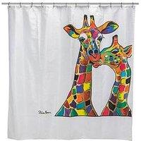 Croydex Steven Brown Francie And Josie Mczoo Shower Curtain