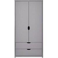 Very Home Aspen 2 Door, 2 Drawer Wardrobe - Grey Oak Effect