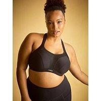 Sculptresse 'Activate' Wired Non Padded Sport Bra - Black