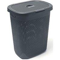 Addis 50-Litre Faux Rattan Utility Hamper