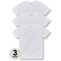 Everyday Unisex 3 Pack School Sports T-Shirts - White