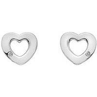 Hot Diamonds Diamond Amulets Heart Earrings