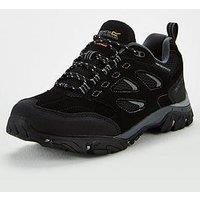 Regatta Mens Holcombe Iep Low Walking Shoes - Black