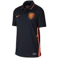 Nike Youth Holland Away Euro 20 Replica Shirt - Black